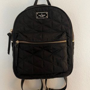 Kate Spade Nylon quilted back pack